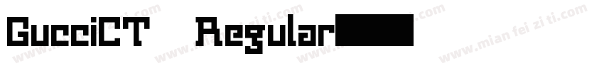 GucciCT Regular字体转换